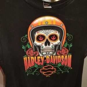 Womans Harley Davidson short sleeve
